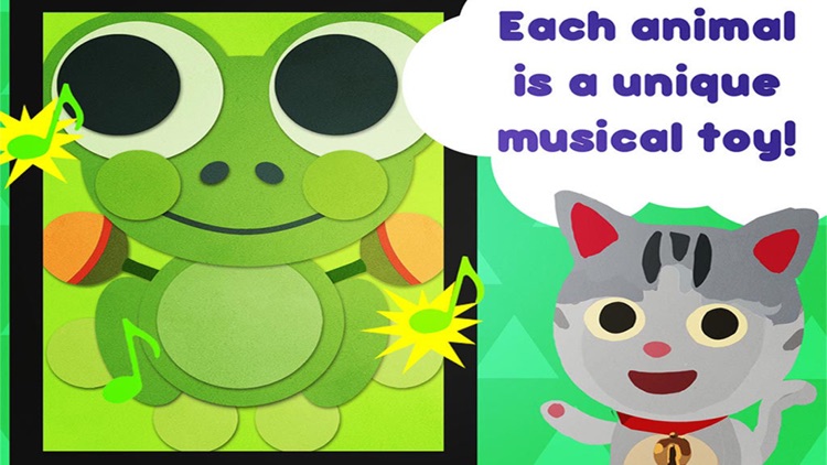 Animal sound box – learn music with cute animals – musical app for for Baby infant and little children