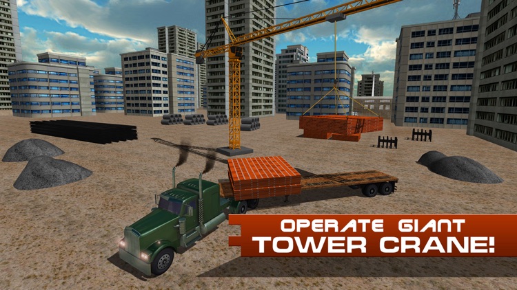 Building Construction Simulator 3D – Builder Crane Simulation game screenshot-3