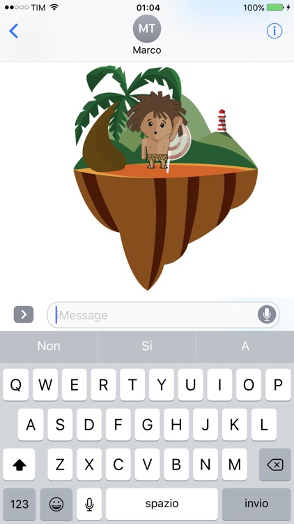 Mike Animated Stickers for iMessage