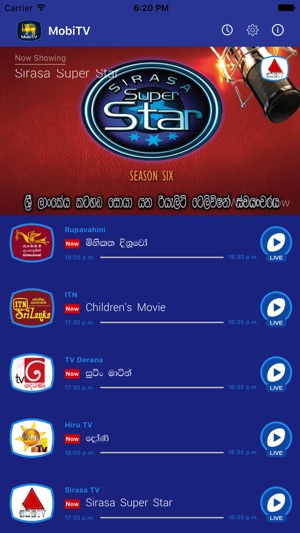 MobiTV - Sri Lanka TV Player(圖2)-速報App