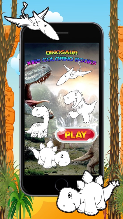 Dinosaur Kids Coloring - Learning Game for Kids and Toddlers