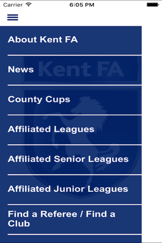 Kent FA screenshot 2