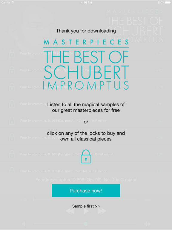 Schubert: Impromptusのおすすめ画像2