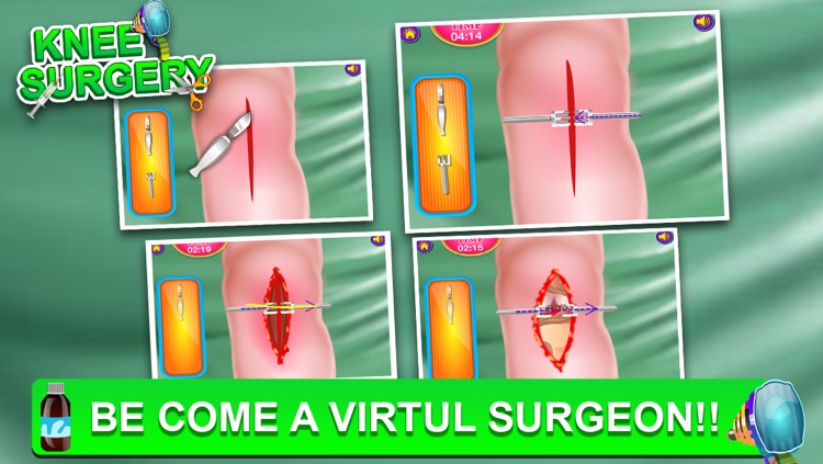 Super Girl Knee Surgery Simulator Free Game screenshot-3