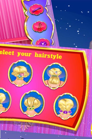 Jolie Coiffure Fishtail:Maquillage Salon Robe jeux screenshot 2