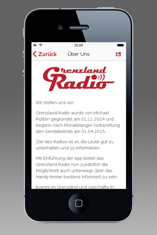 Grenzland-Radio App screenshot 2