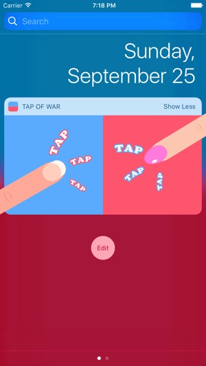 Tap of War - Tug of War Widget Game