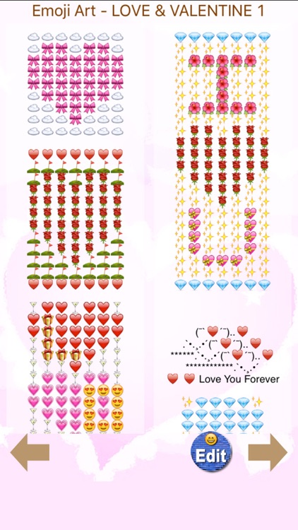 Love Stickers, Emoji Art