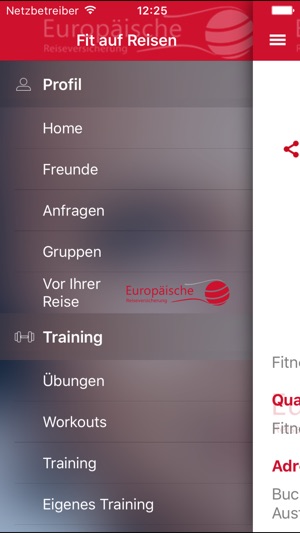 Fit auf Reisen der Europäischen Reiseversicherung(圖3)-速報App