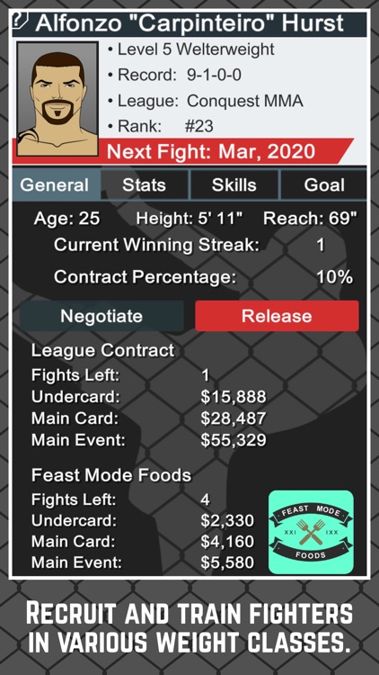 MMA Manager Free