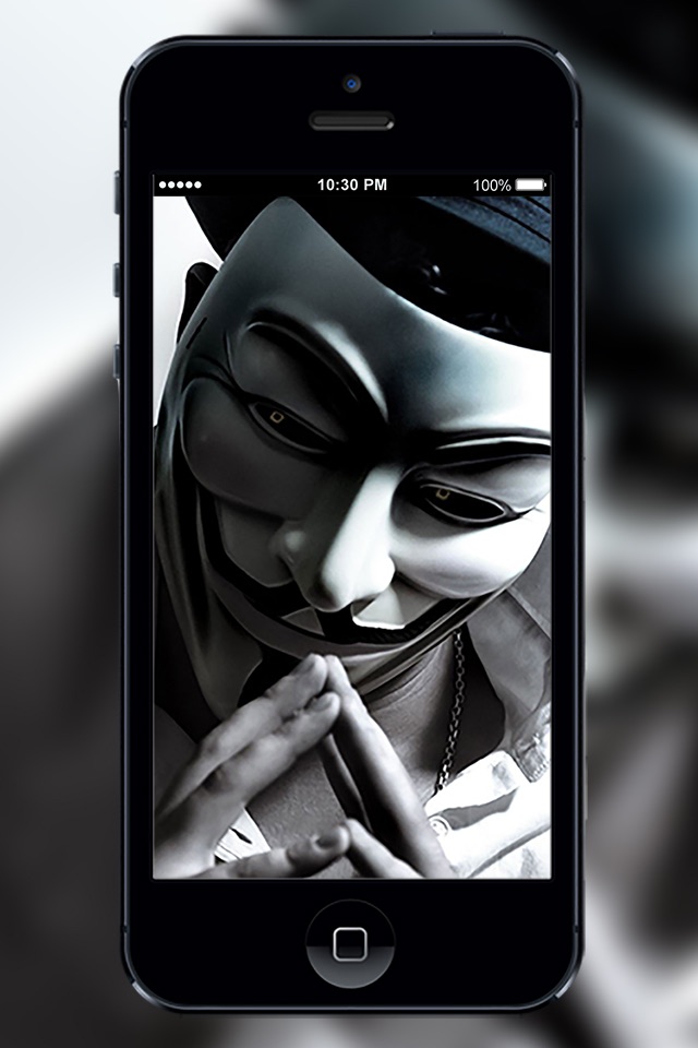 HD Wallpaper Anonymous Hacker screenshot 3