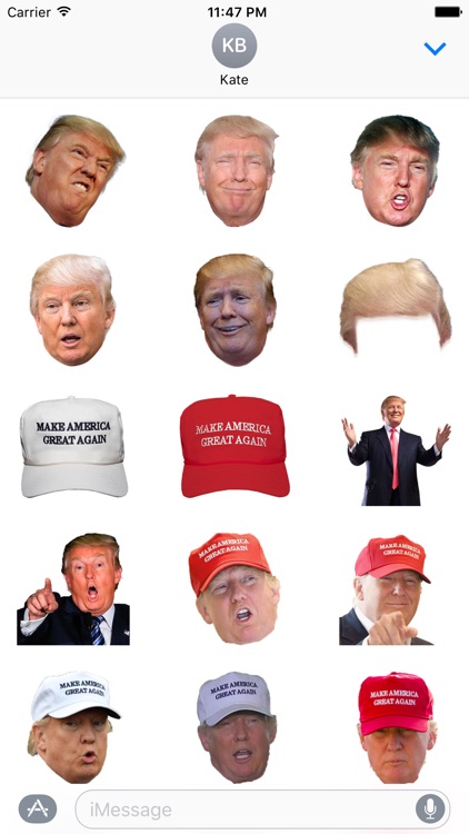 Donald Trump Stickers Make America Great Again