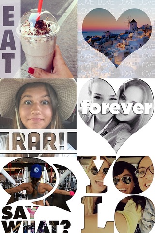 LetterFX - Word Frames for photos (Instagram edition) screenshot 2