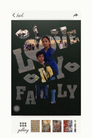 Photo Craft Letter Fx - Add Masking Letter and Shapes on your Pic and share it with your friends screenshot 4