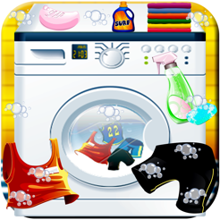 washing clothes game