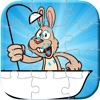 Sponge Bunny Rabbit Pet Jigsaw Puzzle Fun Game