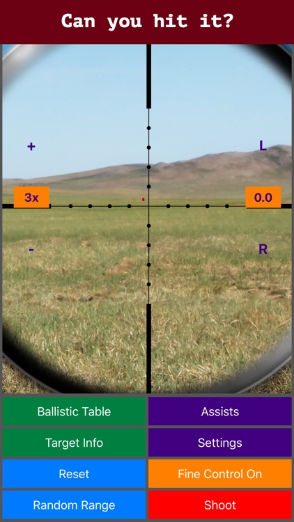 Longshot - Long Range Shooting Simulator & Mil Dot screenshot-0