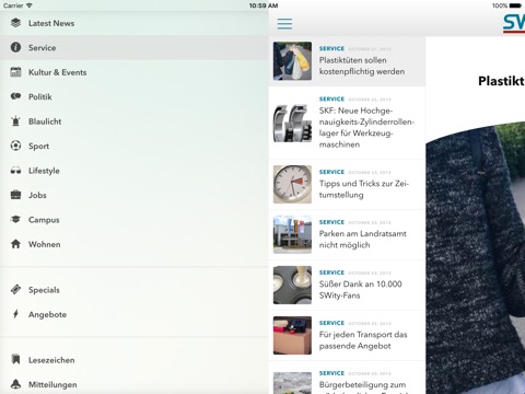 SWity für iPad screenshot 2