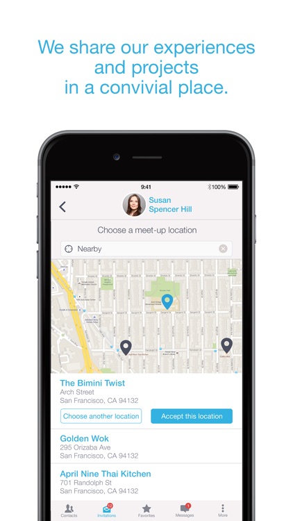 LikeLunch: the business meet-ups application