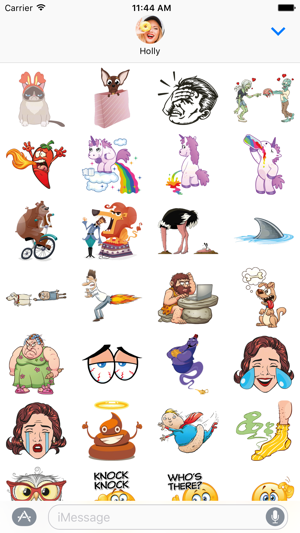 LOL – Hilarious Stickers for iMessage(圖2)-速報App