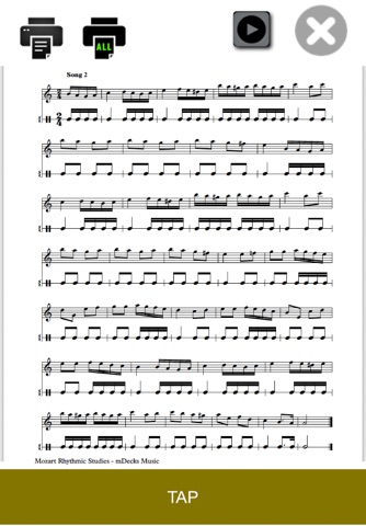 Mozart Rhythmic Studies screenshot 3