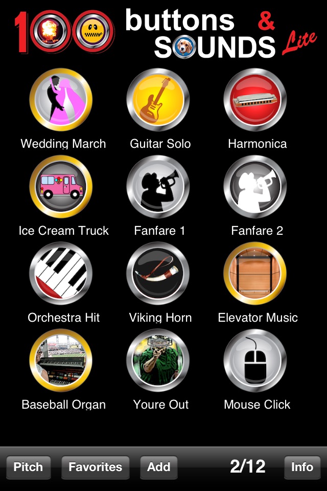 100's of Buttons & Sounds Lite screenshot 3