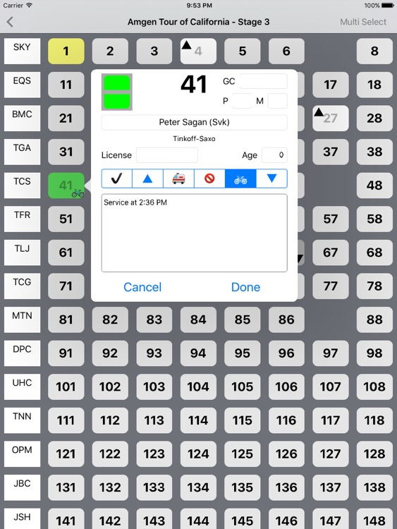 Bib Grid