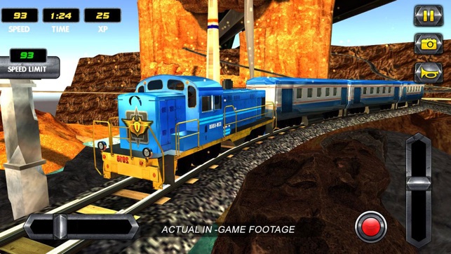 Train Simulator 3D. Uphill Driver Journey In Fun Racing Loco(圖4)-速報App