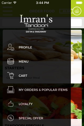 IMRANS TANDOORI BLACKBURN screenshot 3