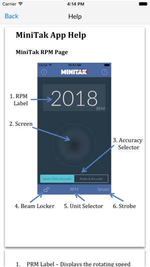 MiniTak Laser Tachometer to Measure RPM(圖4)-速報App