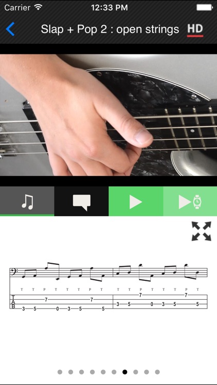 Slap Bass Method HD screenshot-3