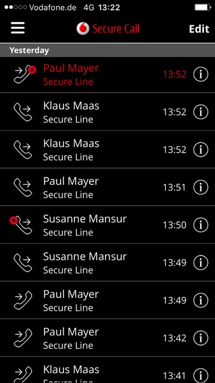 Vodafone Secure Call