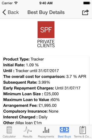 UK Mortgage Calculator screenshot 3