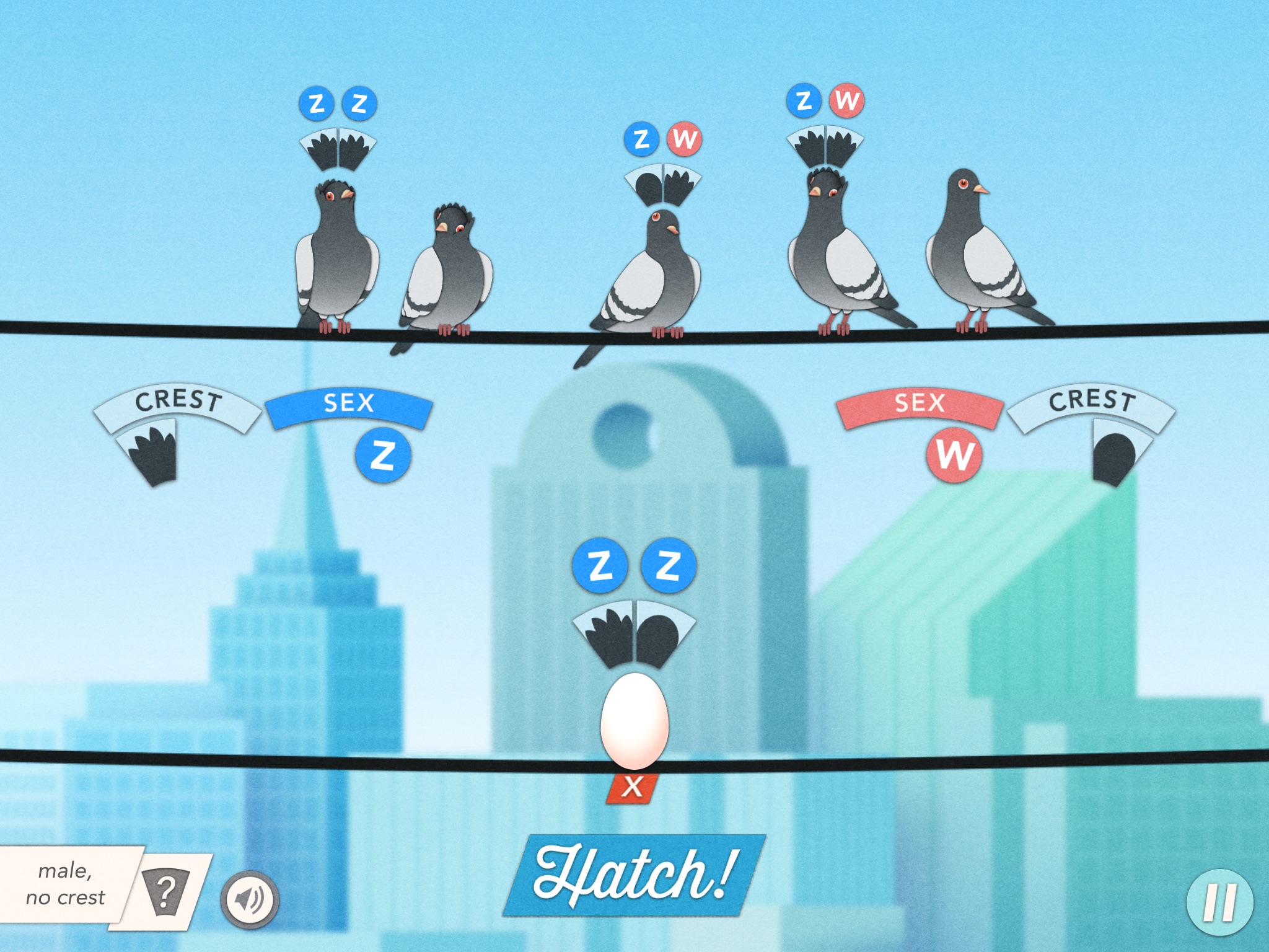 Pigeonetics screenshot 2