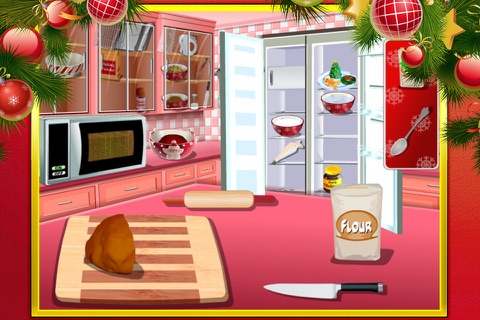 Christmas Cooking game：Gingerbread house screenshot 4