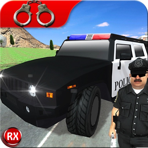 Police Truck: Chase & Arrest Icon