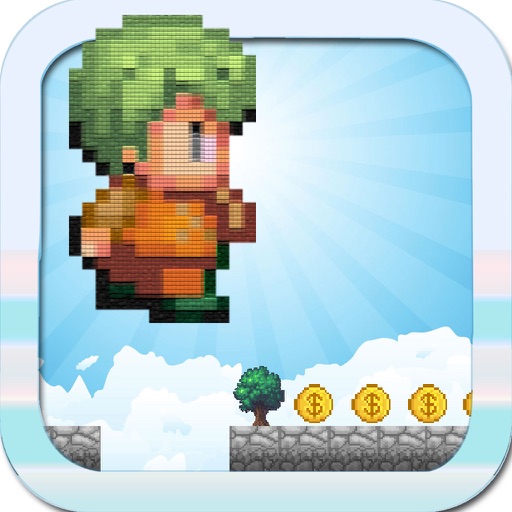 Bit Boy Dash : Free 8-Bit Adventure Running Games icon