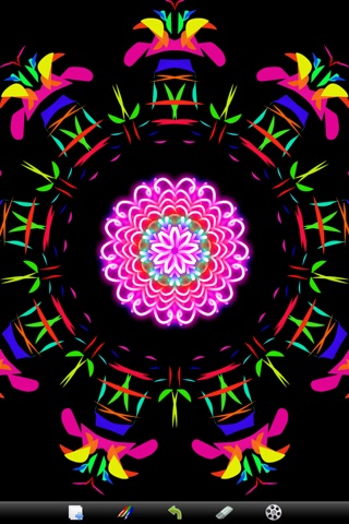 Kaleidoscope Drawing Pad screenshot 2