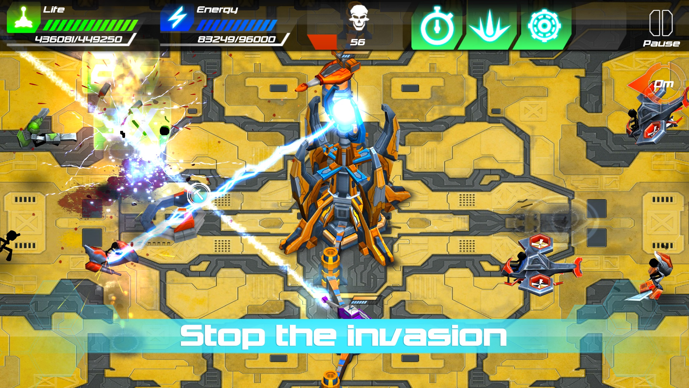 Screenshot do app Tesla Wars - II