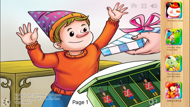 Steadfast Tin Soldier - Interactive Book - iBigToy