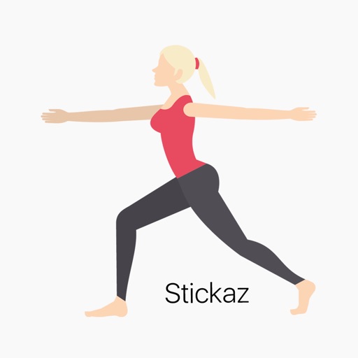 Yoga Poses Stickaz icon