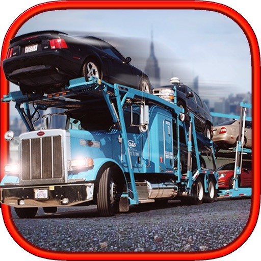 City Car Transport Truck Parking Simulator Icon