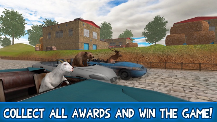 Crazy Goat Car Racing Simulator 3D screenshot-3