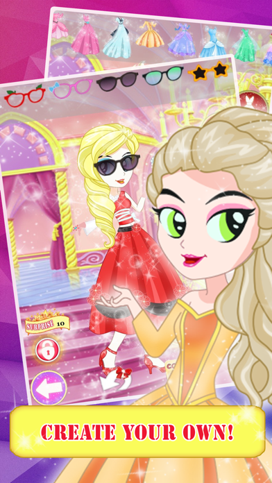 How to cancel & delete Princess Fairy Tale Dress Up Fashion Designer Pop Games Free for Girls from iphone & ipad 4