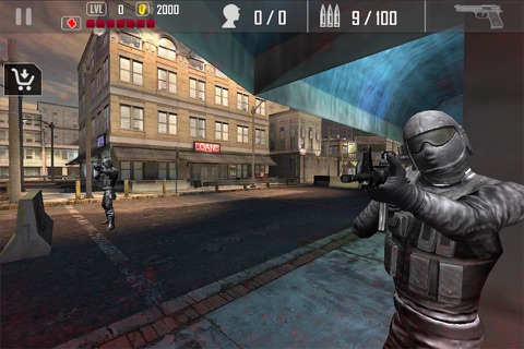 Urban Commando Shooting Blackout 3D screenshot 3
