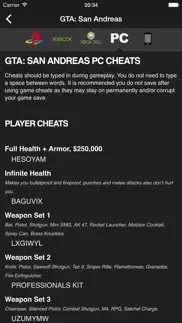cheats for gta - for all grand theft auto games iphone screenshot 3