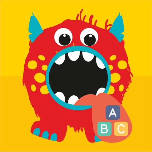 Monster Alphabet - spot the difference kids game where you have to find one monster and teach alphabet Icon