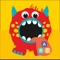 Monster Alphabet - spot the difference kids game where you have to find one monster and teach alphabet