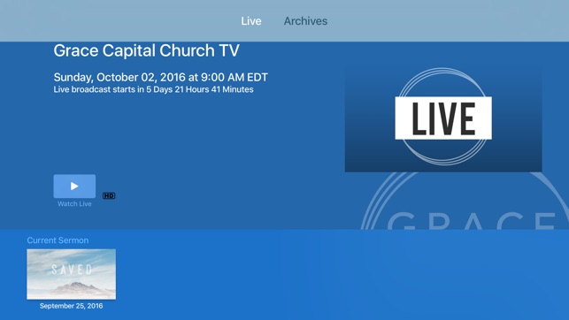 Grace Capital Church TV(圖1)-速報App