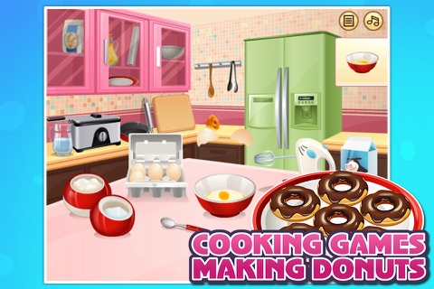 Cooking Games：Making Donuts screenshot 4